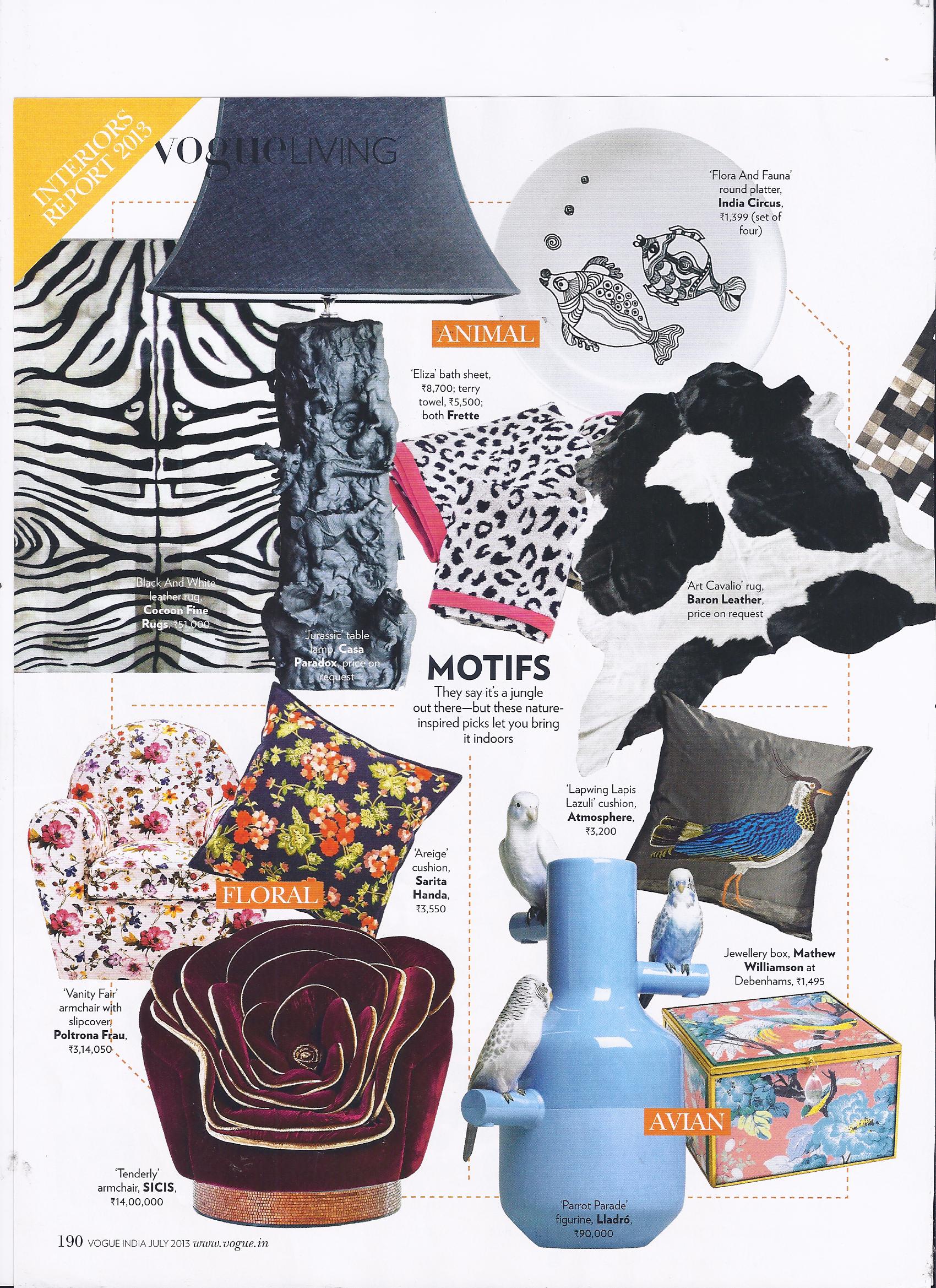 IndiaCircus featured in Vogue