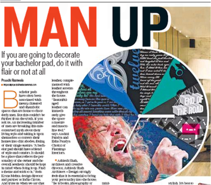 Krsna Mehta's tips to decorate Bachelor Pad