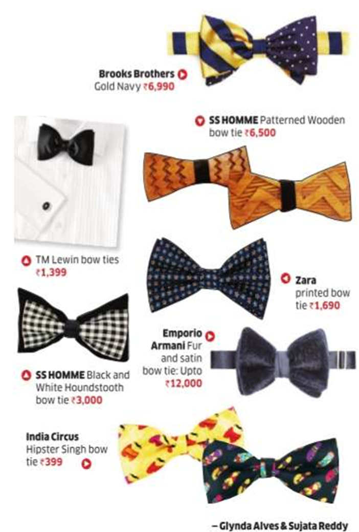 India Circus BowTies in Economic Times Panaach - June 2014
