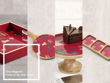 Pantone's Color of the Year 2023: Convey the Spirit of Viva Magenta into Your Home with India Circus