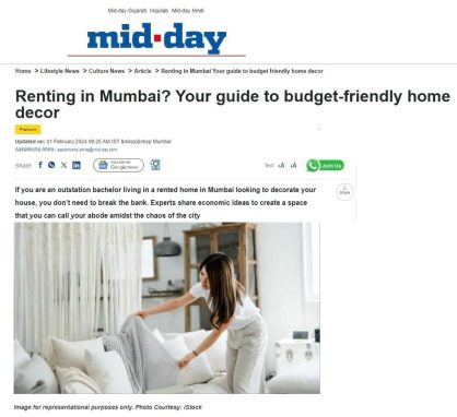Renting in Mumbai? Your Guide to a budget-friendly Home - Mid-Day 2024