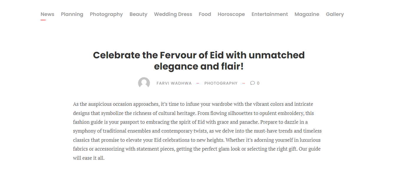 Wedding Vows: Celebrate the Fervour of Eid with unmatched elegance and flair!