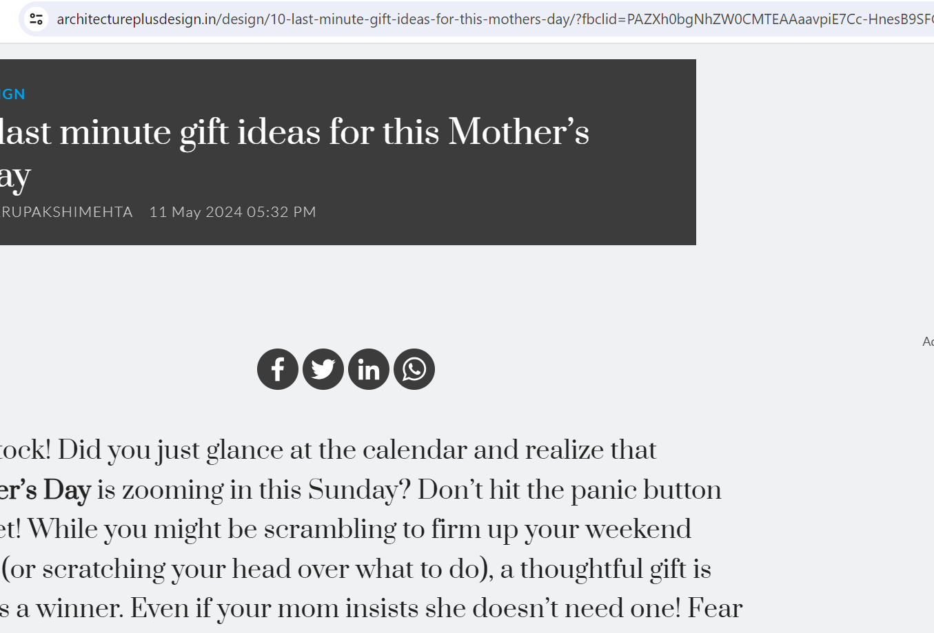 8 last minute gift ideas for this Mother’s Day
