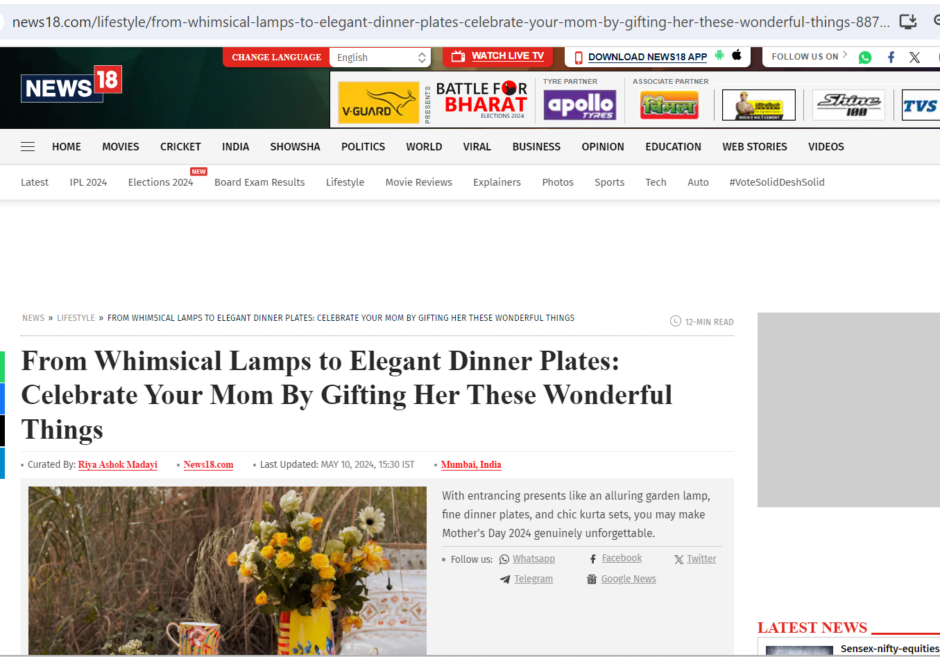 From Whimsical Lamps to Elegant Dinner Plates: Celebrate Your Mom By Gifting Her These Wonderful Things