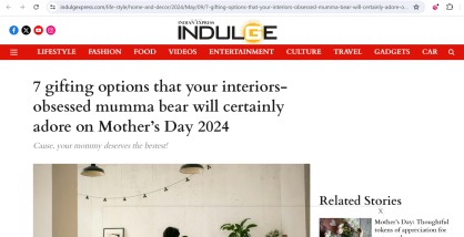 7 gifting options that your interiors-obsessed mumma bear will certainly adore on Mother’s Day 2024